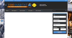 Desktop Screenshot of 1000habitat.com