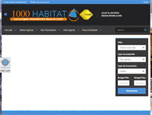 Tablet Screenshot of 1000habitat.com